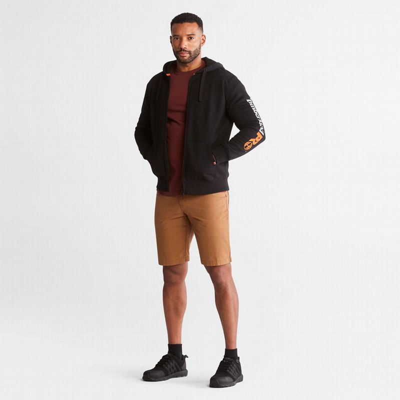 Timberland PRO Hood Honcho Zip Dukserice Crne | 83871010