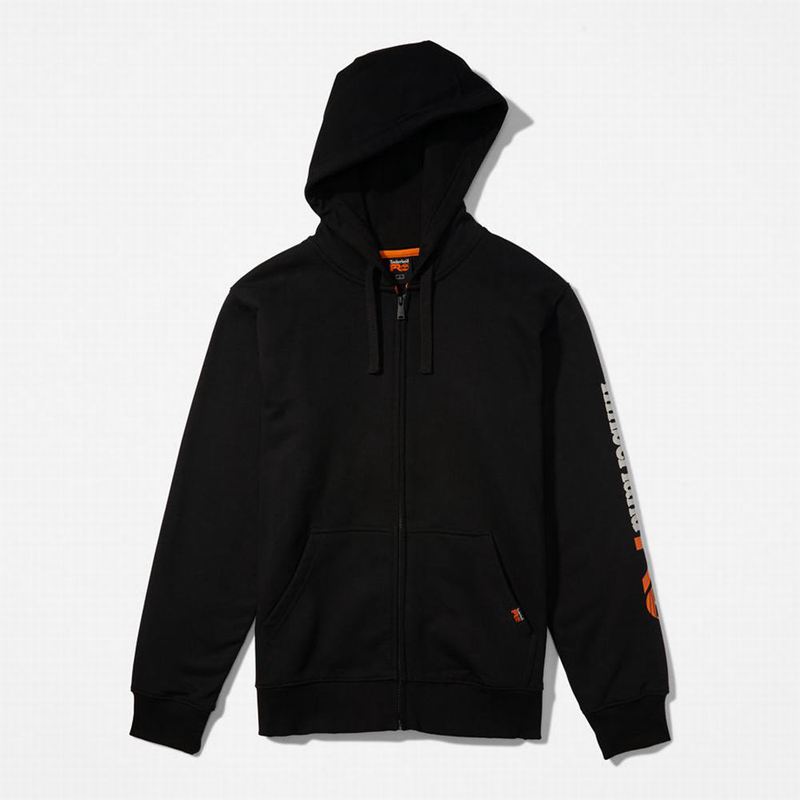 Timberland PRO Hood Honcho Zip Dukserice Crne | 83871010