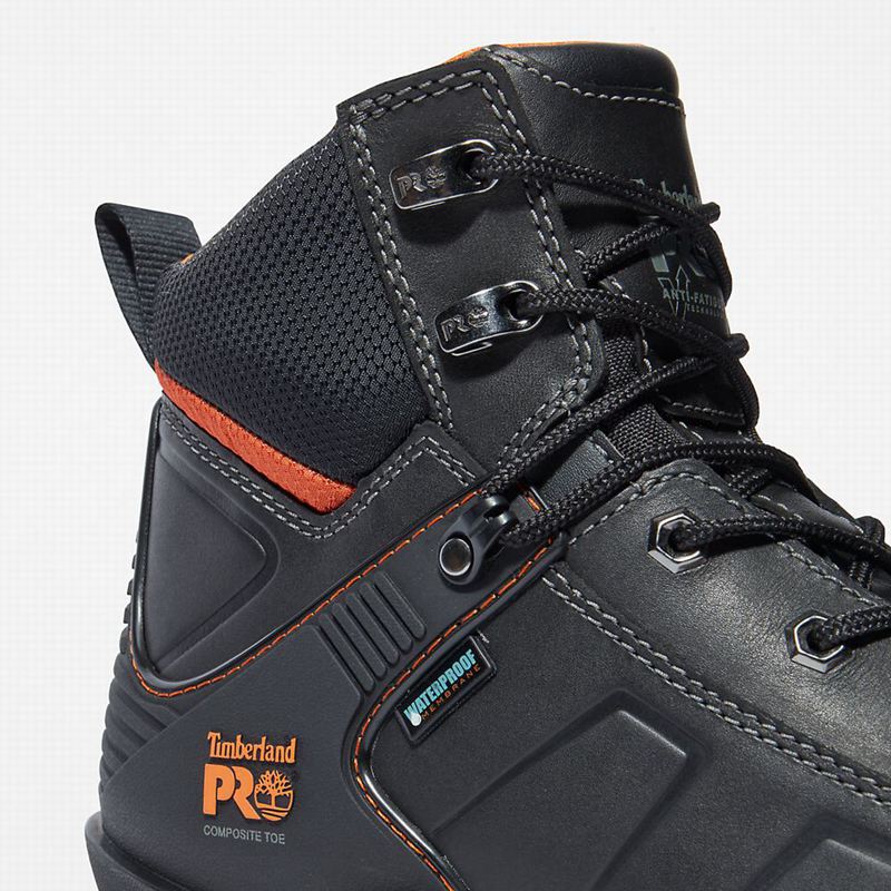 Timberland PRO Hypercharge Composite Safety Toe Waterproof Radne Čizme Crne | 21357062