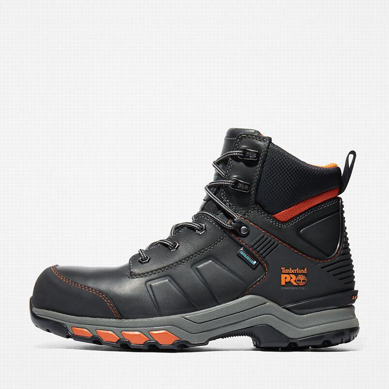 Timberland PRO Hypercharge Composite Safety Toe Waterproof Radne Čizme Crne | 21357062