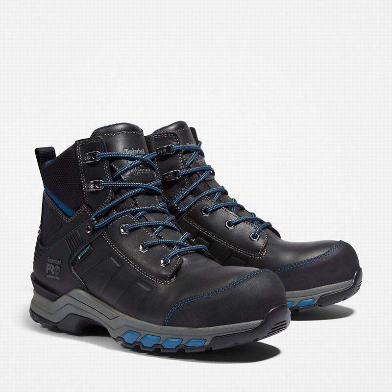 Timberland PRO Hypercharge Composite Safety Toe Waterproof Radne Čizme Crne | 24881880