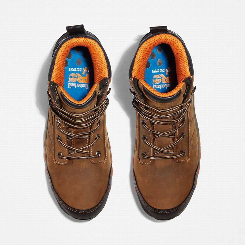 Timberland PRO Hypercharge Composite Safety Toe Waterproof Radne Čizme Smeđe | 60450130