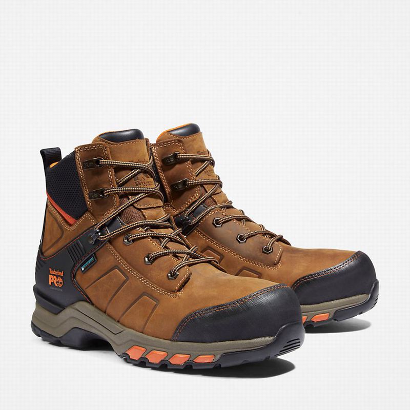 Timberland PRO Hypercharge Composite Safety Toe Waterproof Radne Čizme Smeđe | 60450130