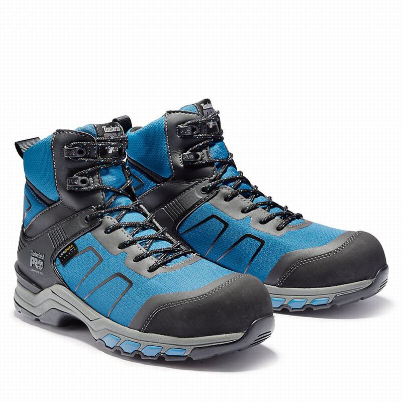 Timberland PRO Hypercharge Textile Composite Safety Toe Radne Čizme Plave | 38906478
