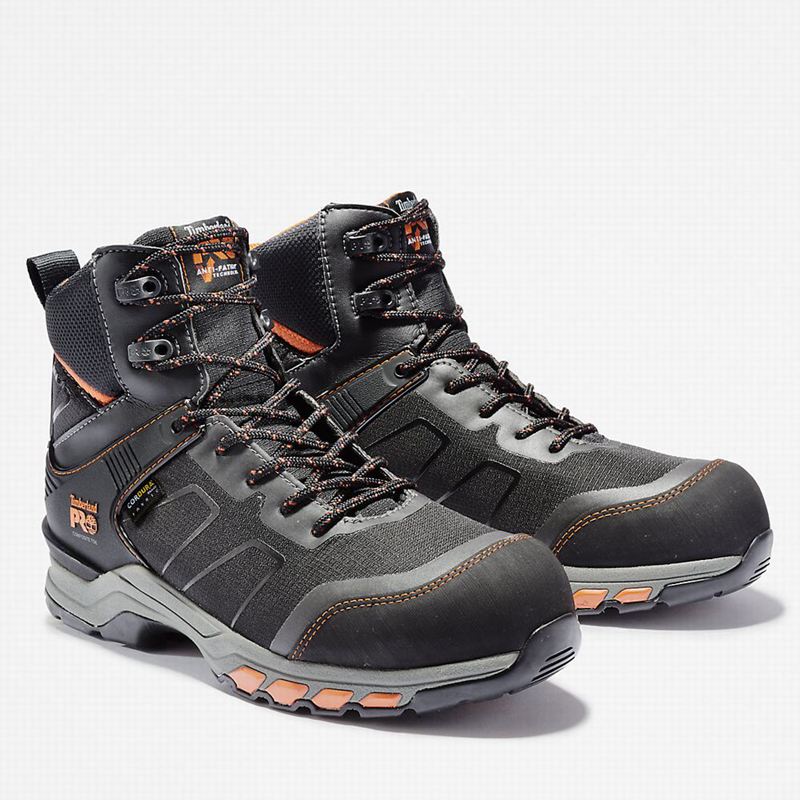 Timberland PRO Hypercharge Textile Composite Safety Toe Radne Čizme Crne | 53327175