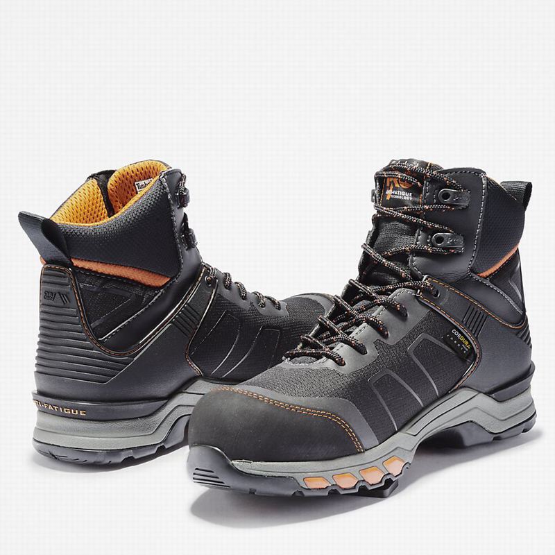 Timberland PRO Hypercharge Textile Composite Safety Toe Radne Čizme Crne | 53327175