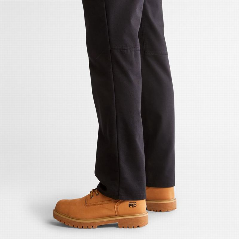 Timberland PRO Ironhide Flex Canvas Work Hlače Crne | 38200482