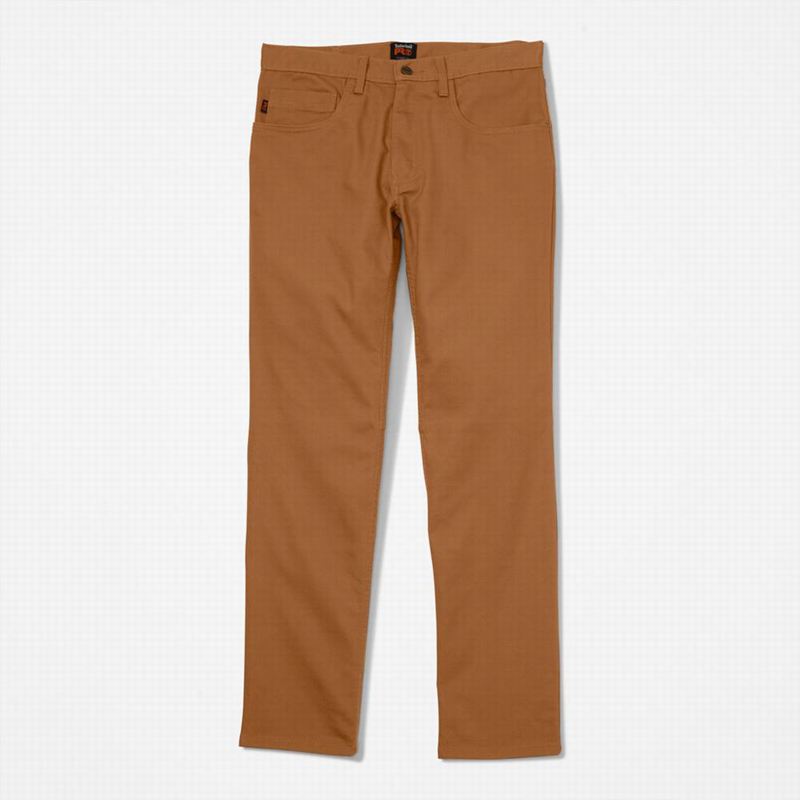 Timberland PRO Ironhide Flex Canvas Work Hlače Smeđe | 97605578