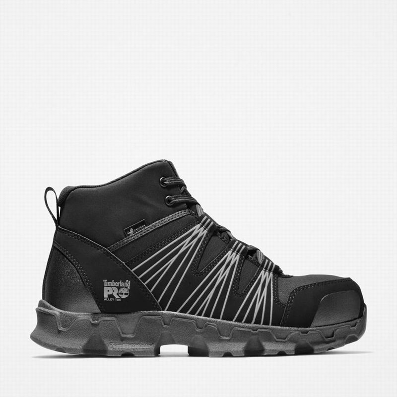 Timberland PRO Powertrain Alloy Toe Sneaker Radne Čizme Crne | 96458050