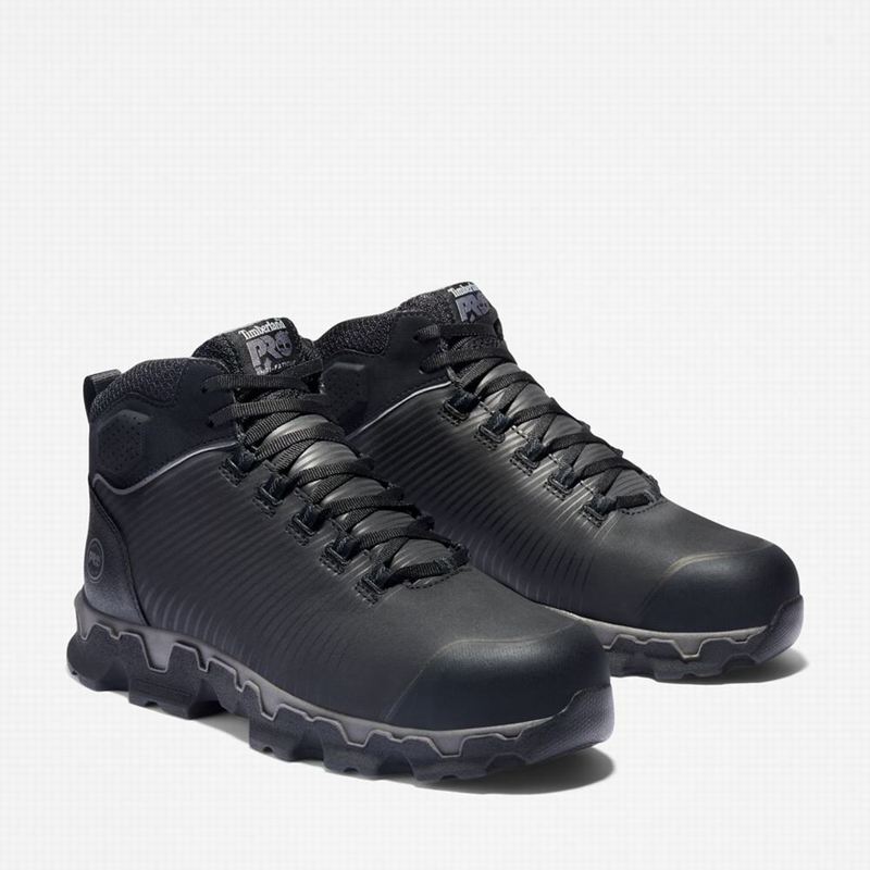 Timberland PRO Powertrain Sport Alloy Toe Sneaker Radne Čizme Crne | 99806666