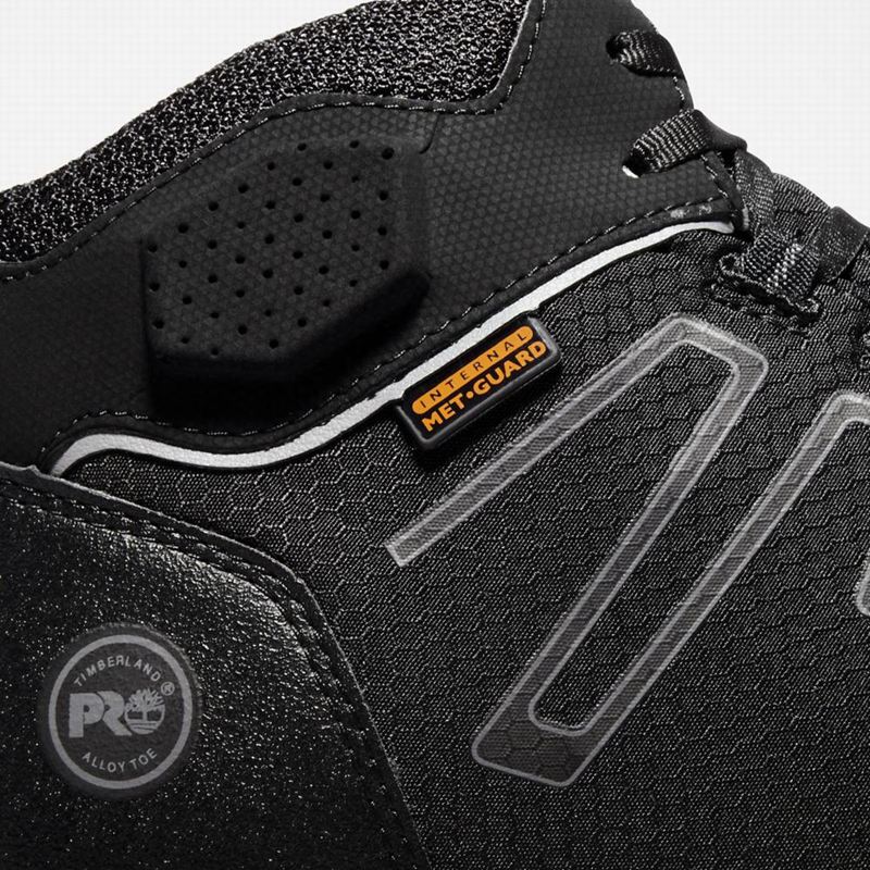 Timberland PRO Powertrain Sport Met Guard Alloy Toe Radne Čizme Crne | 11976060