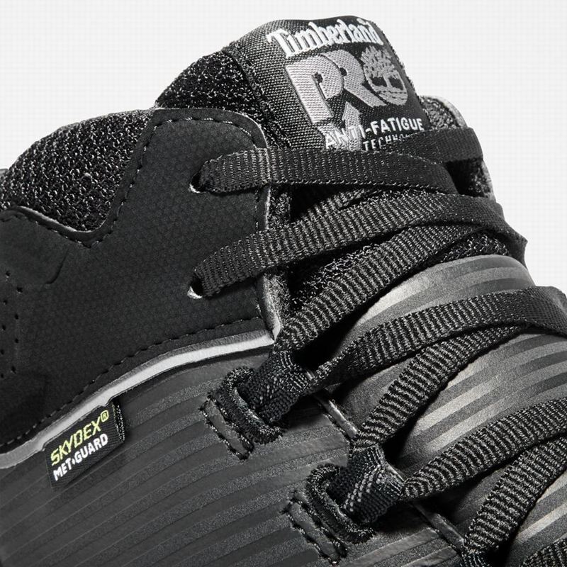 Timberland PRO Powertrain Sport Met Guard Alloy Toe Radne Čizme Crne | 60255603