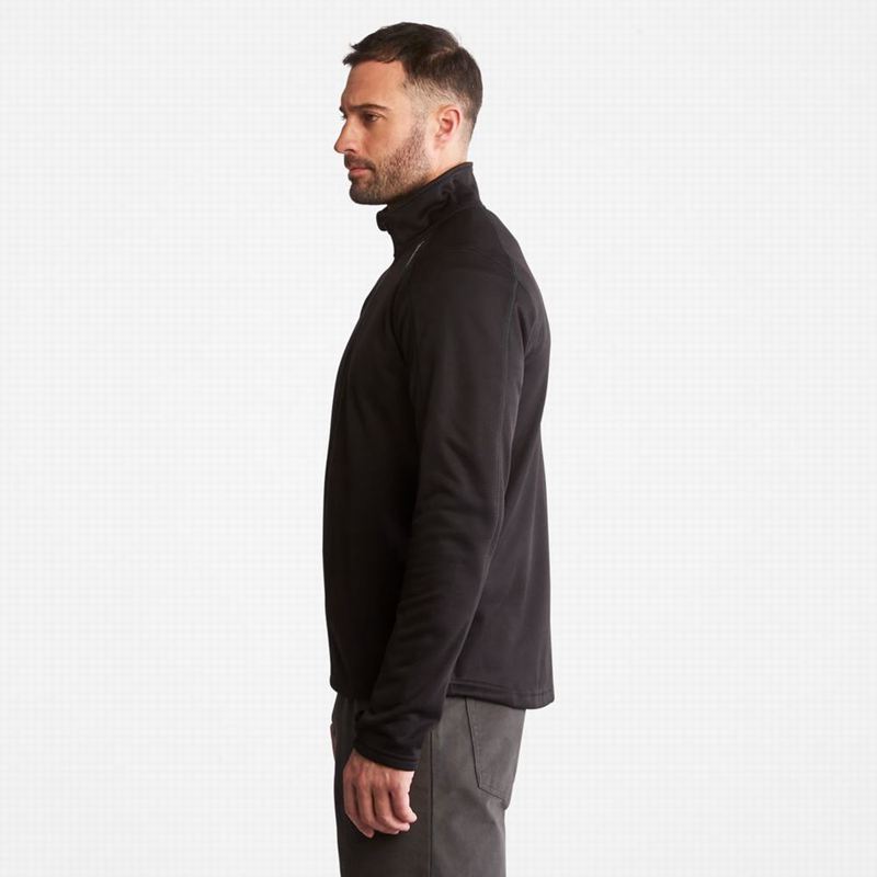Timberland PRO Understory Quarter-Zip Fleece Dugi Rukav Crne | 22683910