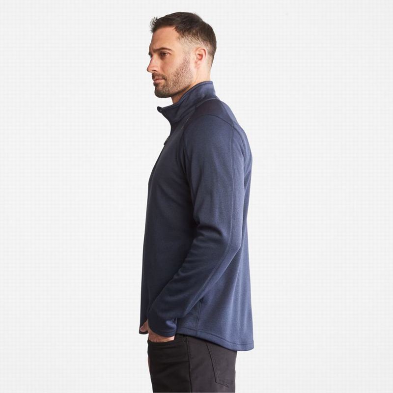 Timberland PRO Understory Quarter-Zip Fleece Dugi Rukav Tamnoplave | 68222227