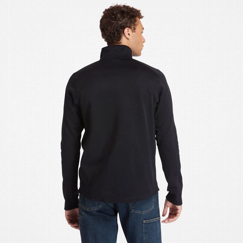 Timberland PRO Understory Quarter-Zip Fleece Dugi Rukav Crne | 76986036