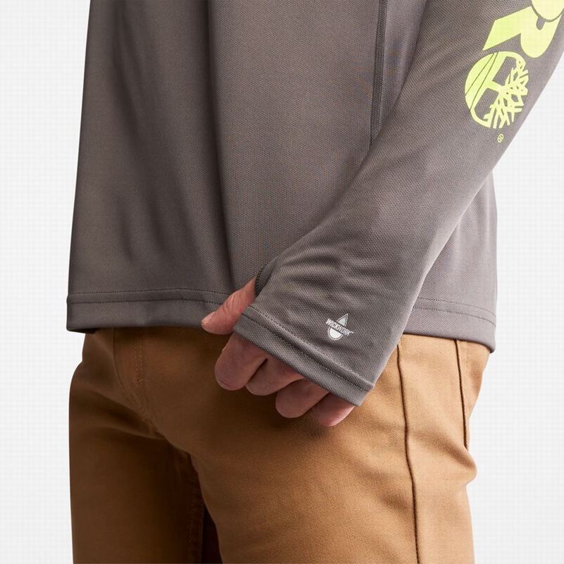 Timberland PRO Wicking Good Majica S Kapuljačom Sive | 26378869