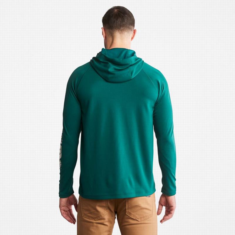 Timberland PRO Wicking Good Majica S Kapuljačom Smeđe | 7301892