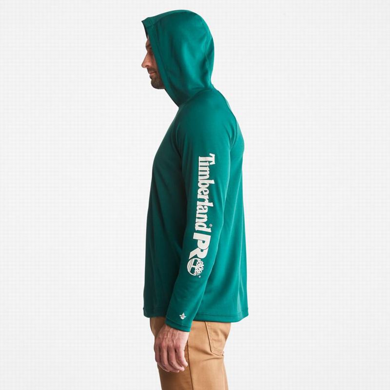 Timberland PRO Wicking Good Majica S Kapuljačom Smeđe | 7301892