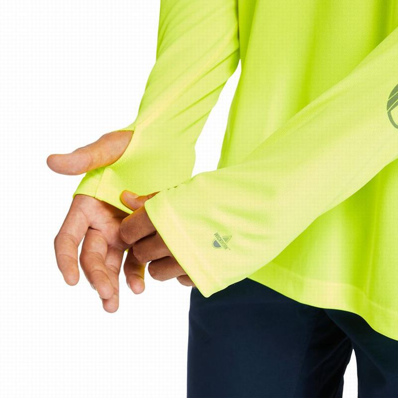 Timberland PRO Wicking Good Majica S Kapuljačom Žute | 79036939