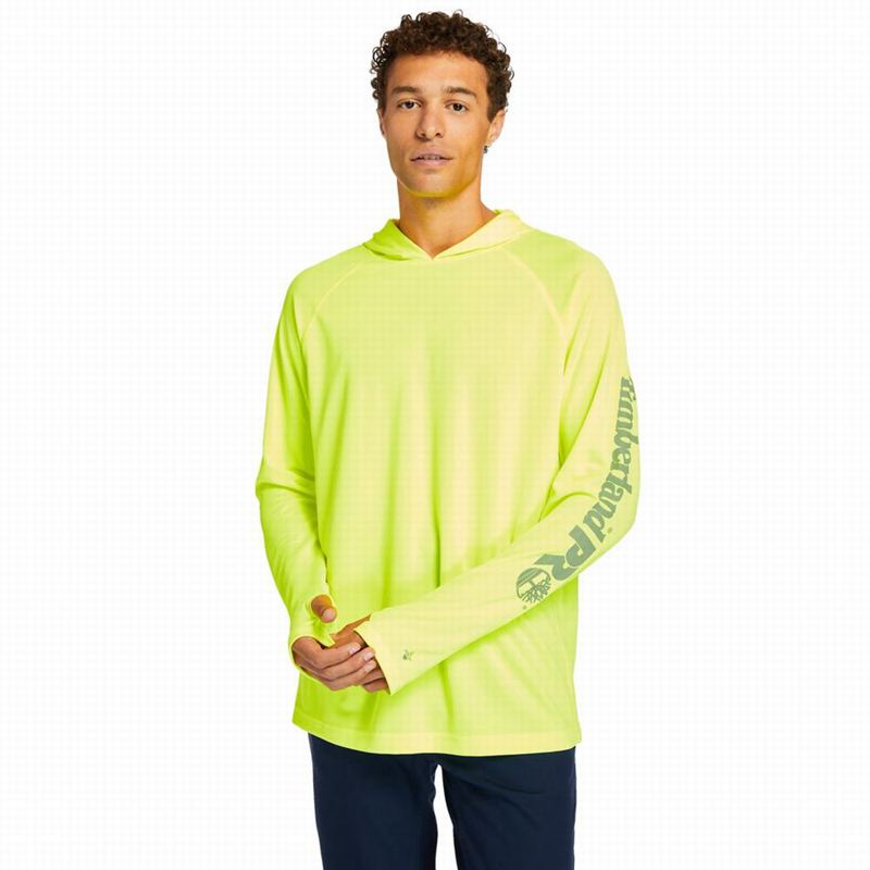 Timberland PRO Wicking Good Majica S Kapuljačom Žute | 79036939