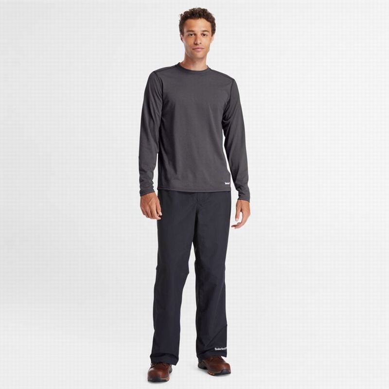 Timberland PRO Wicking Good Short-Sleeve Dugi Rukav Sive | 13881120