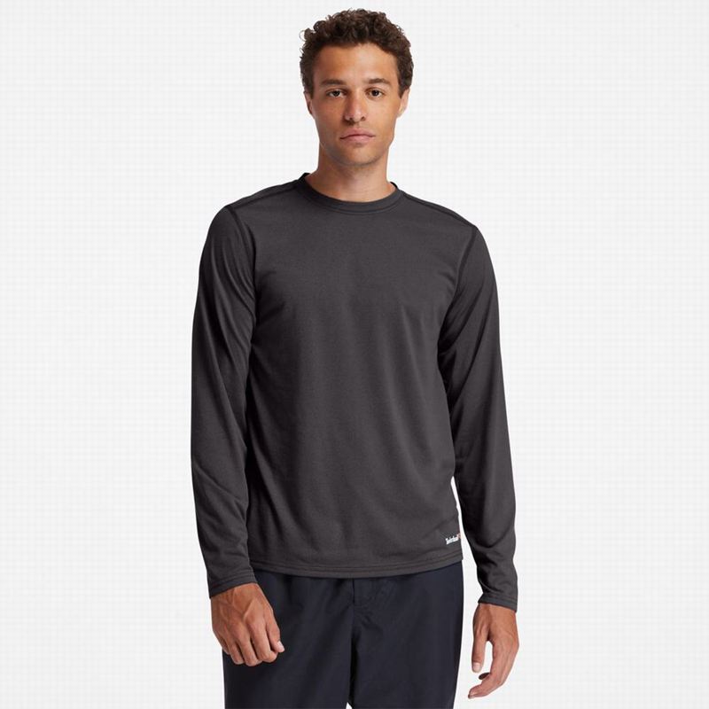 Timberland PRO Wicking Good Short-Sleeve Dugi Rukav Sive | 13881120