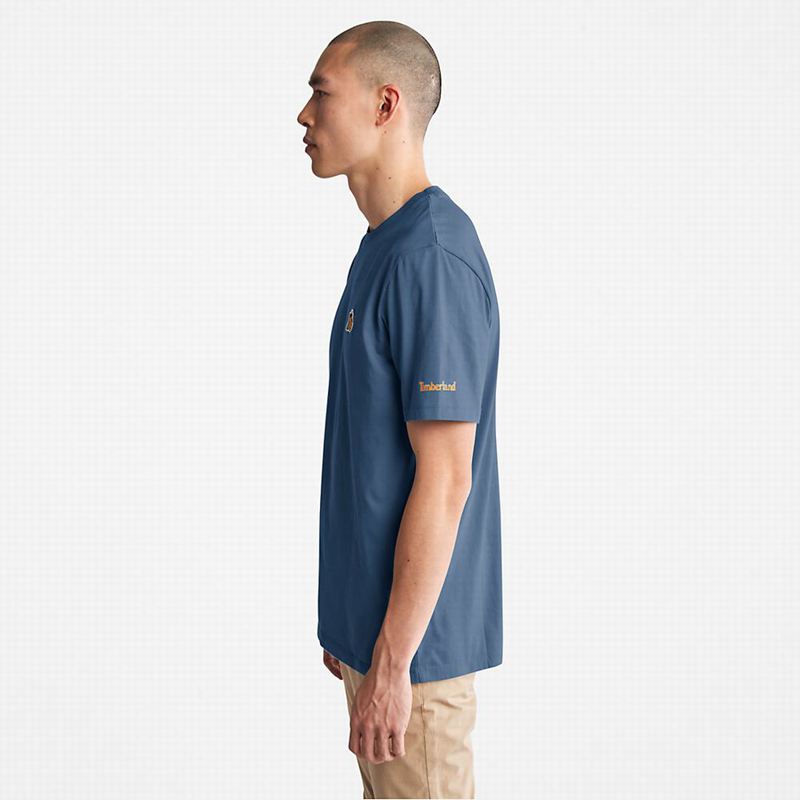 Timberland PRO Wicking Good Sport Majice Tamnoplave | 91589835