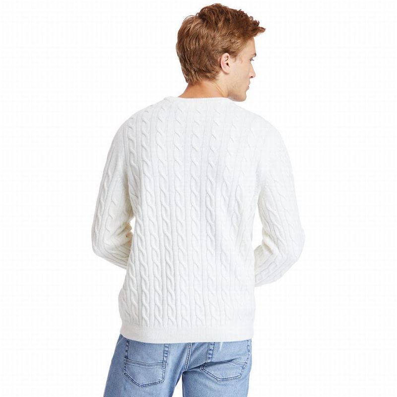 Timberland Phillips Brook Cable-knit Džemperi Bež | 27876327