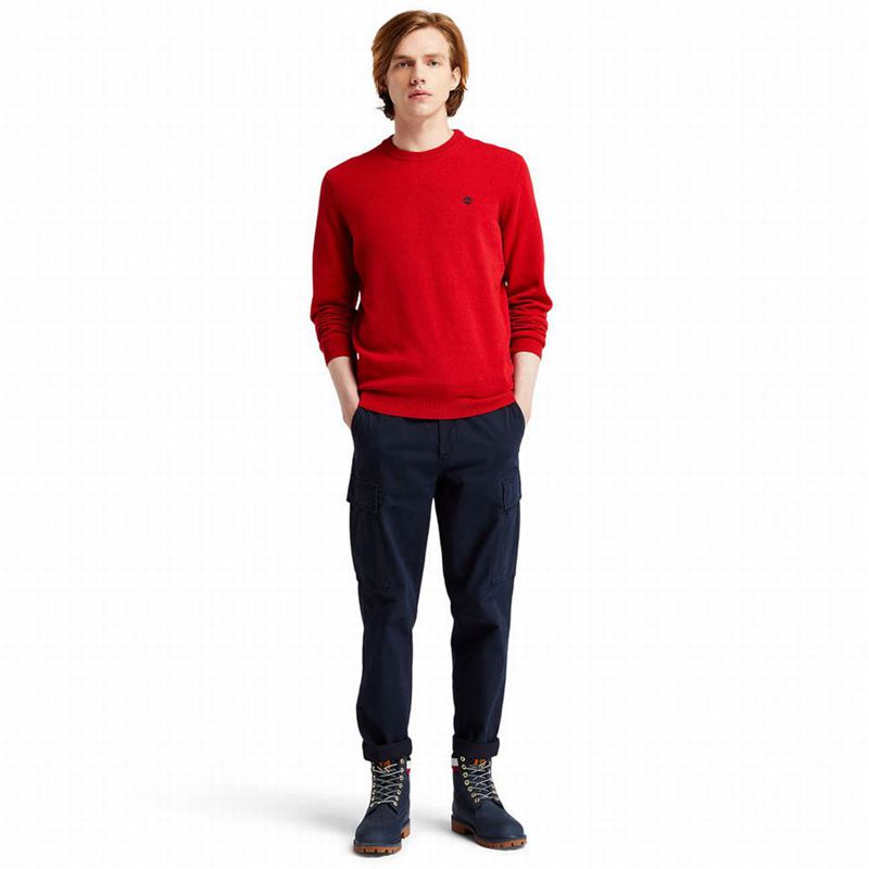 Timberland Phillips Brook Crewneck Skakači Crvene | 85034849