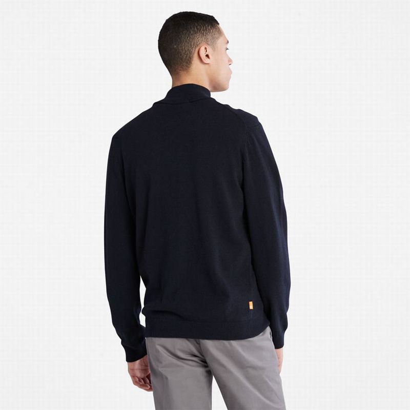 Timberland Phillips Brook Lambswool Džemperi Tamnoplave | 69727572