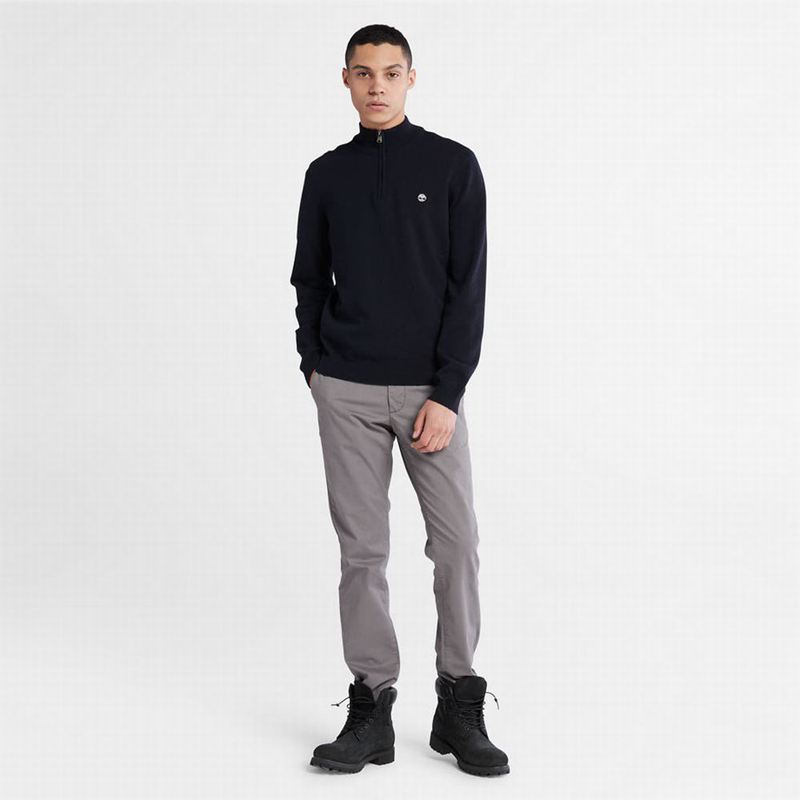 Timberland Phillips Brook Lambswool Džemperi Tamnoplave | 69727572