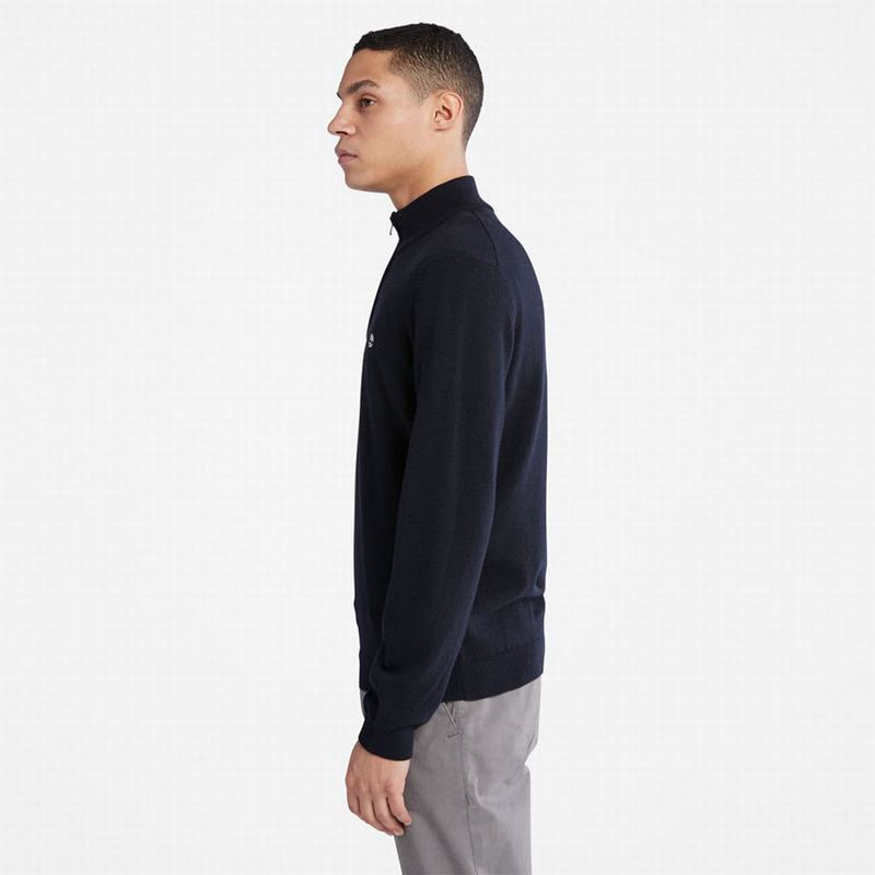 Timberland Phillips Brook Lambswool Džemperi Tamnoplave | 69727572