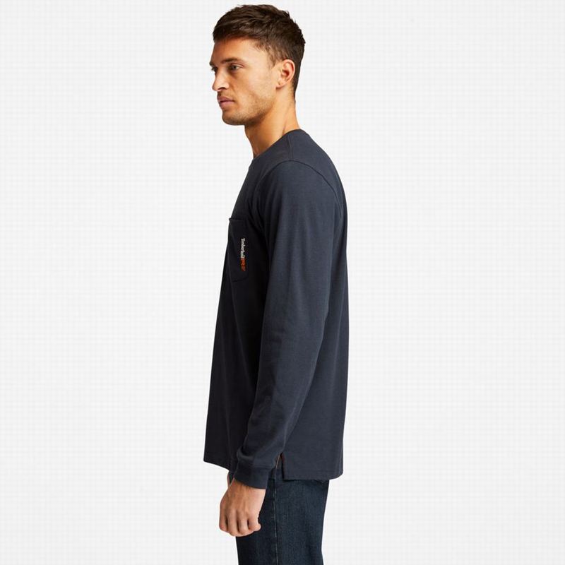Timberland Photographic Print LS Dugi Rukav Tamnoplave | 31193560