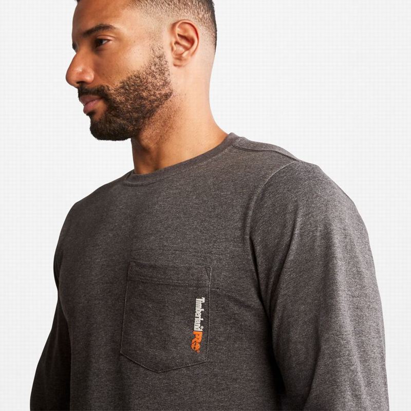 Timberland Photographic Print LS Dugi Rukav Sive | 55902989