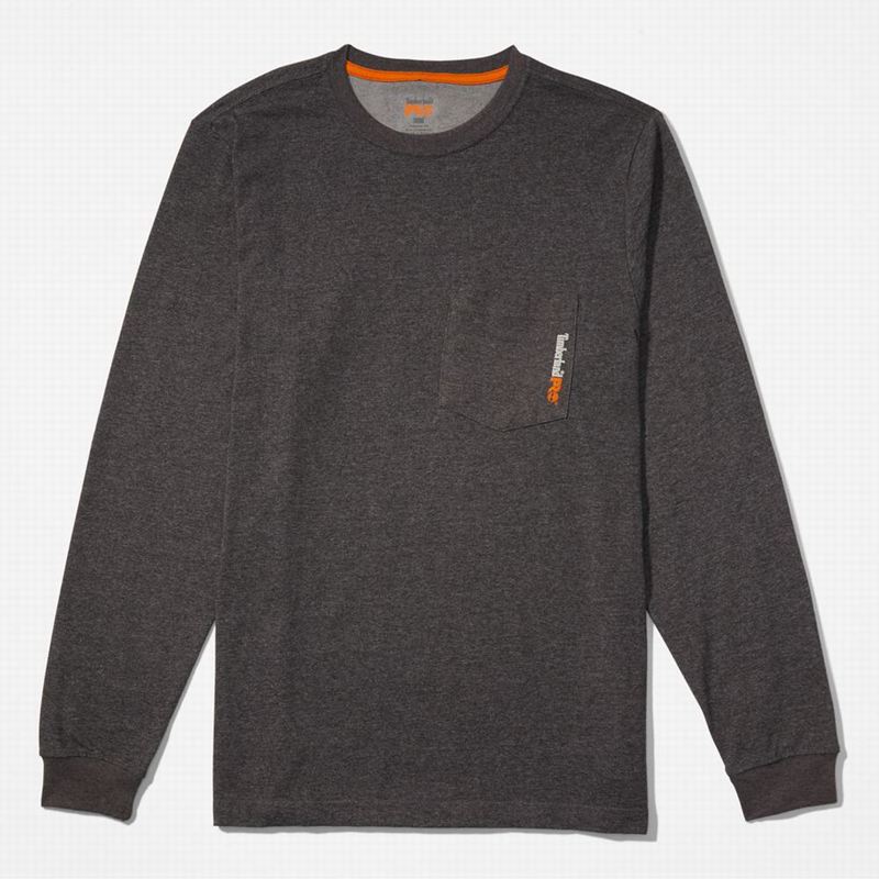 Timberland Photographic Print LS Dugi Rukav Sive | 55902989