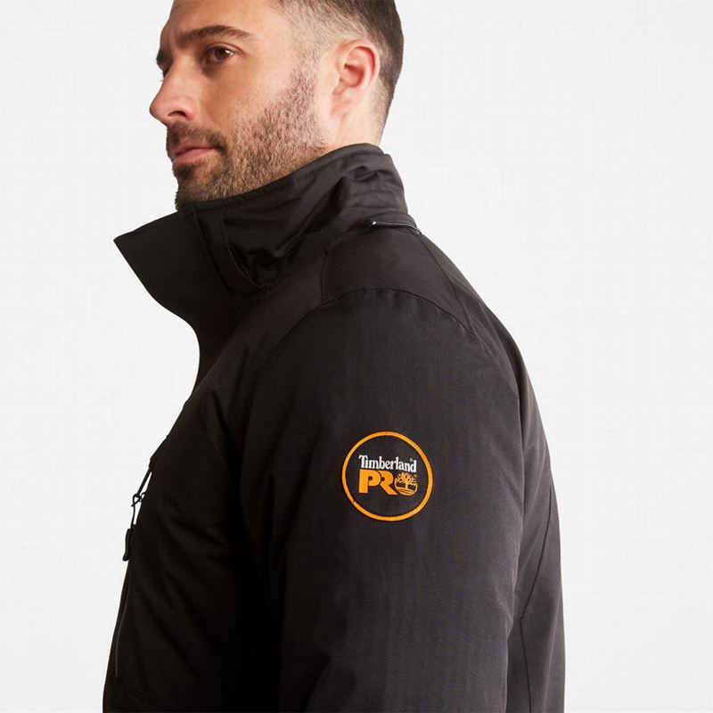Timberland Plaid Fleece Overshirt Nepromociva Jakna Crne | 77167773