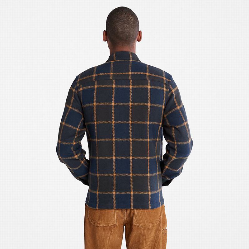 Timberland Plaid Overshirt Košulje Crne | 48732923