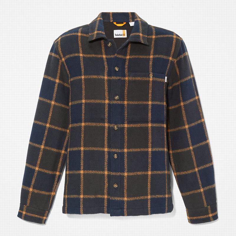Timberland Plaid Overshirt Košulje Crne | 48732923