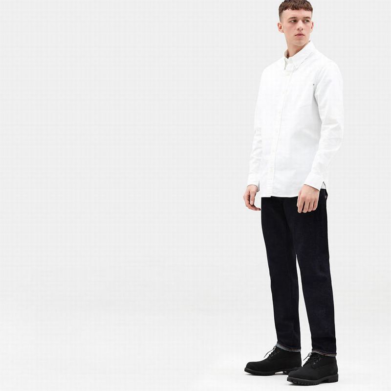Timberland Pleasant River Oxford Košulje Bijele | 28298713