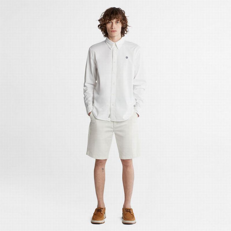 Timberland Pleasant River Slim Oxford Košulje Bijele | 20301430