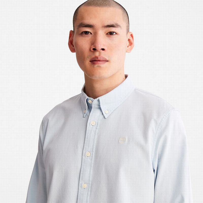 Timberland Pleasant River Slim Oxford Košulje Plave | 27730057
