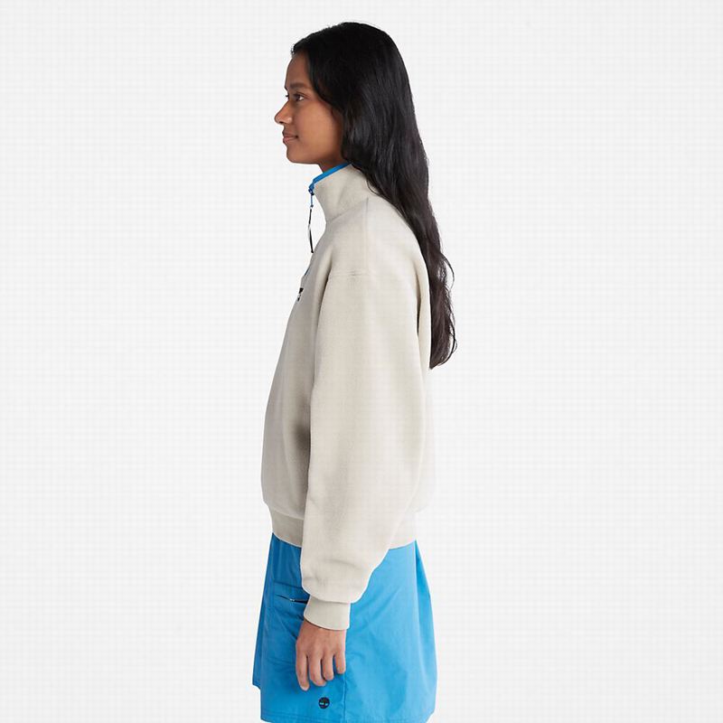 Timberland Polartec Funnel-neck Flis Jakne Bež | 68425987