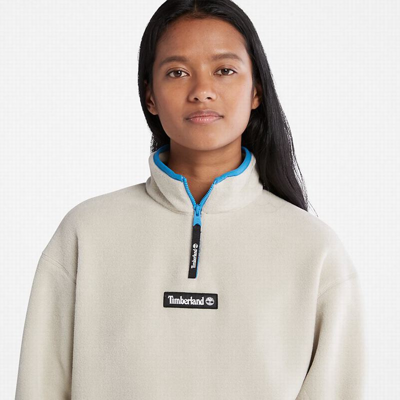 Timberland Polartec Funnel-neck Flis Jakne Bež | 68425987