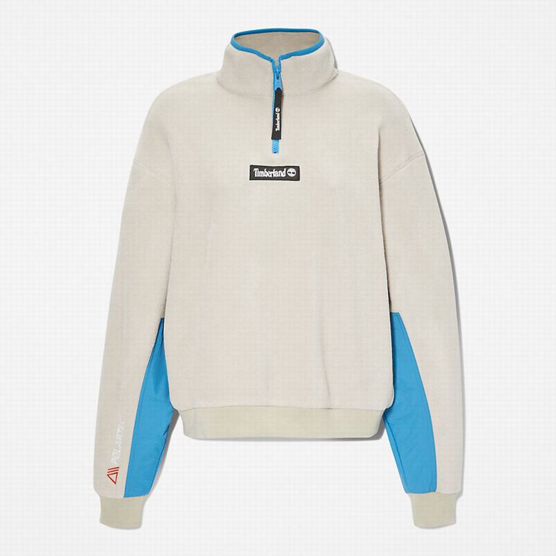 Timberland Polartec Funnel-neck Flis Jakne Bež | 68425987