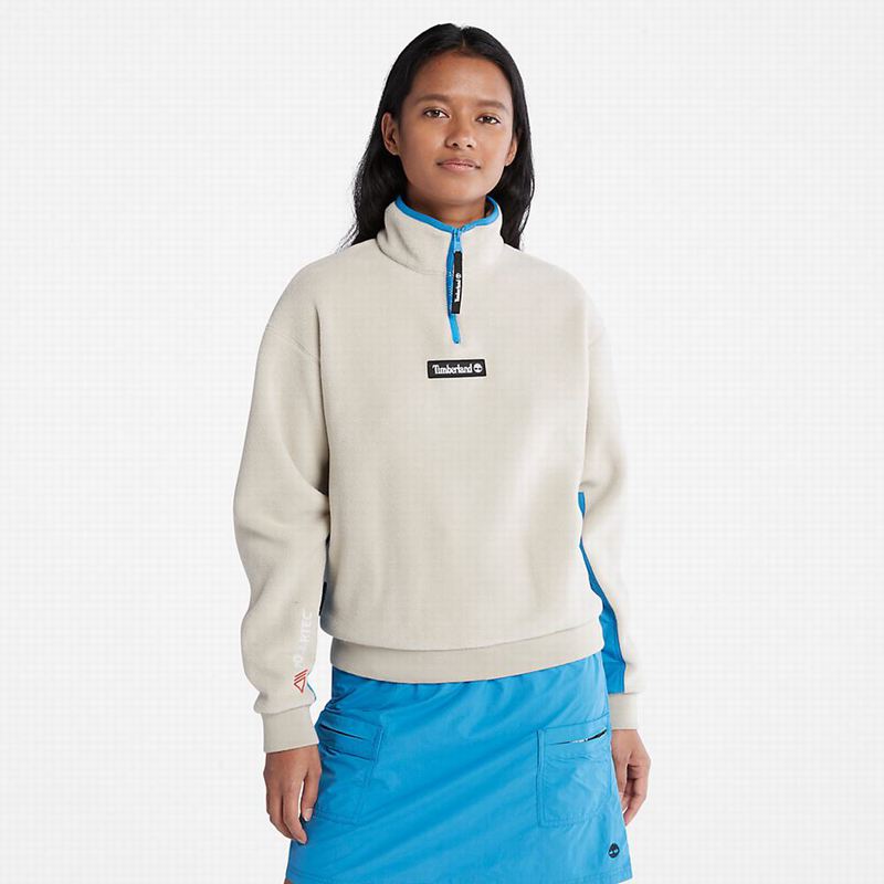 Timberland Polartec Funnel-neck Flis Jakne Bež | 68425987