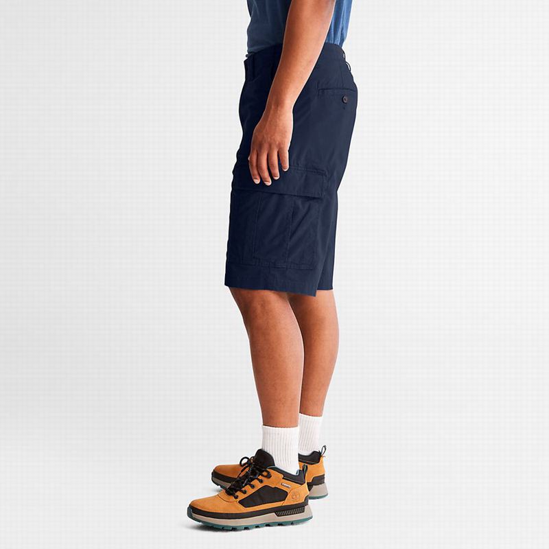 Timberland Poplin Cargo Kratke Hlače Tamnoplave | 31033