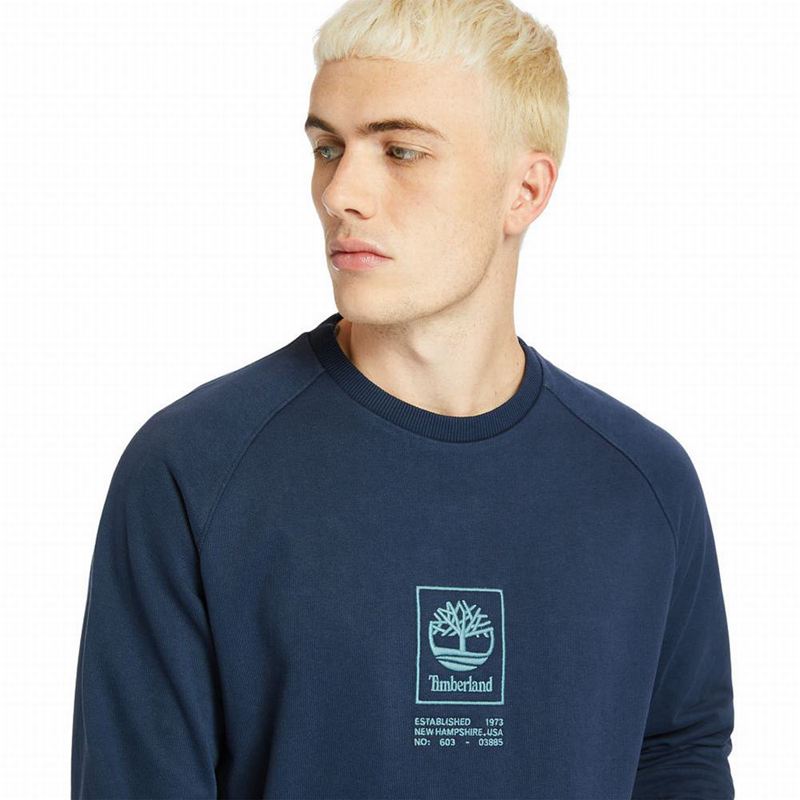 Timberland Pouch-Pocket Dukserice Tamnoplave | 10760744