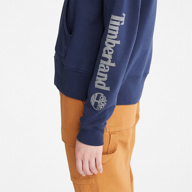 Timberland Pouch-Pocket Dukserice Tamnoplave | 16179590