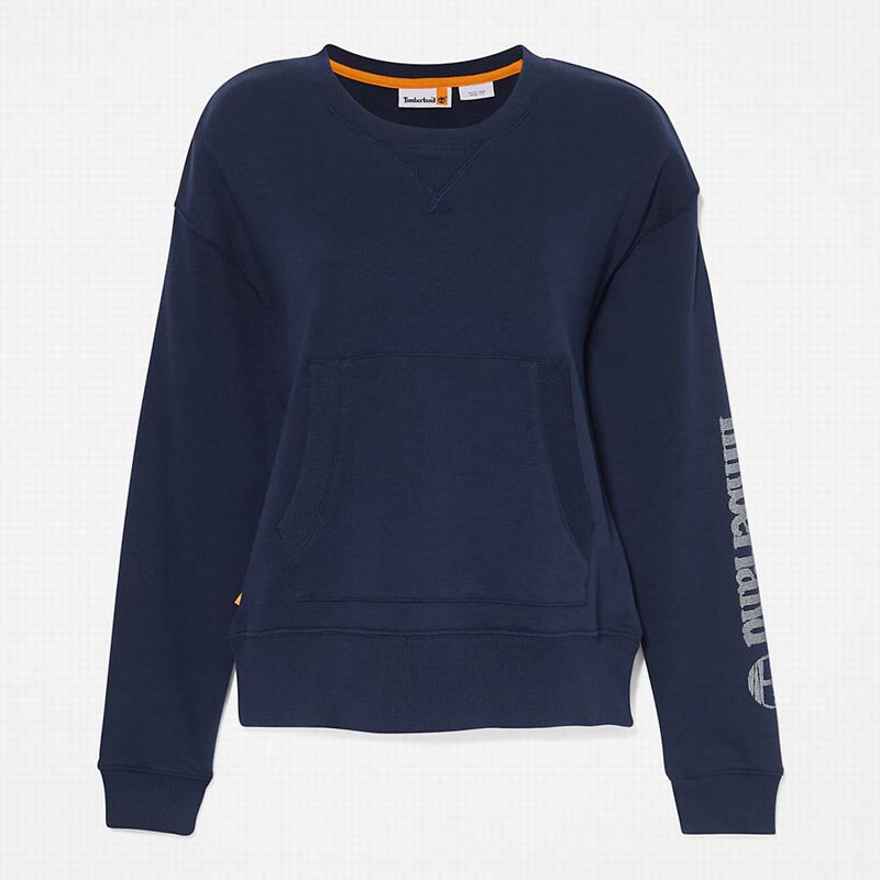 Timberland Pouch-Pocket Dukserice Tamnoplave | 16179590