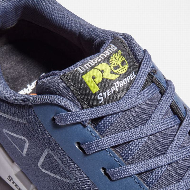 Timberland Powertrain Sprint Alloy Toe Radne Cipele Plave | 18023768
